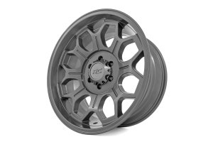 Wheel - Rough Country - 77 Series, One-Piece, 20x9, 6x5.5, 0mm - Gunmetal Gray Wheel - Rough Country - 77 Series, One-Piece, 20x9, 6x5.5, 0mm - Gunmetal Gray